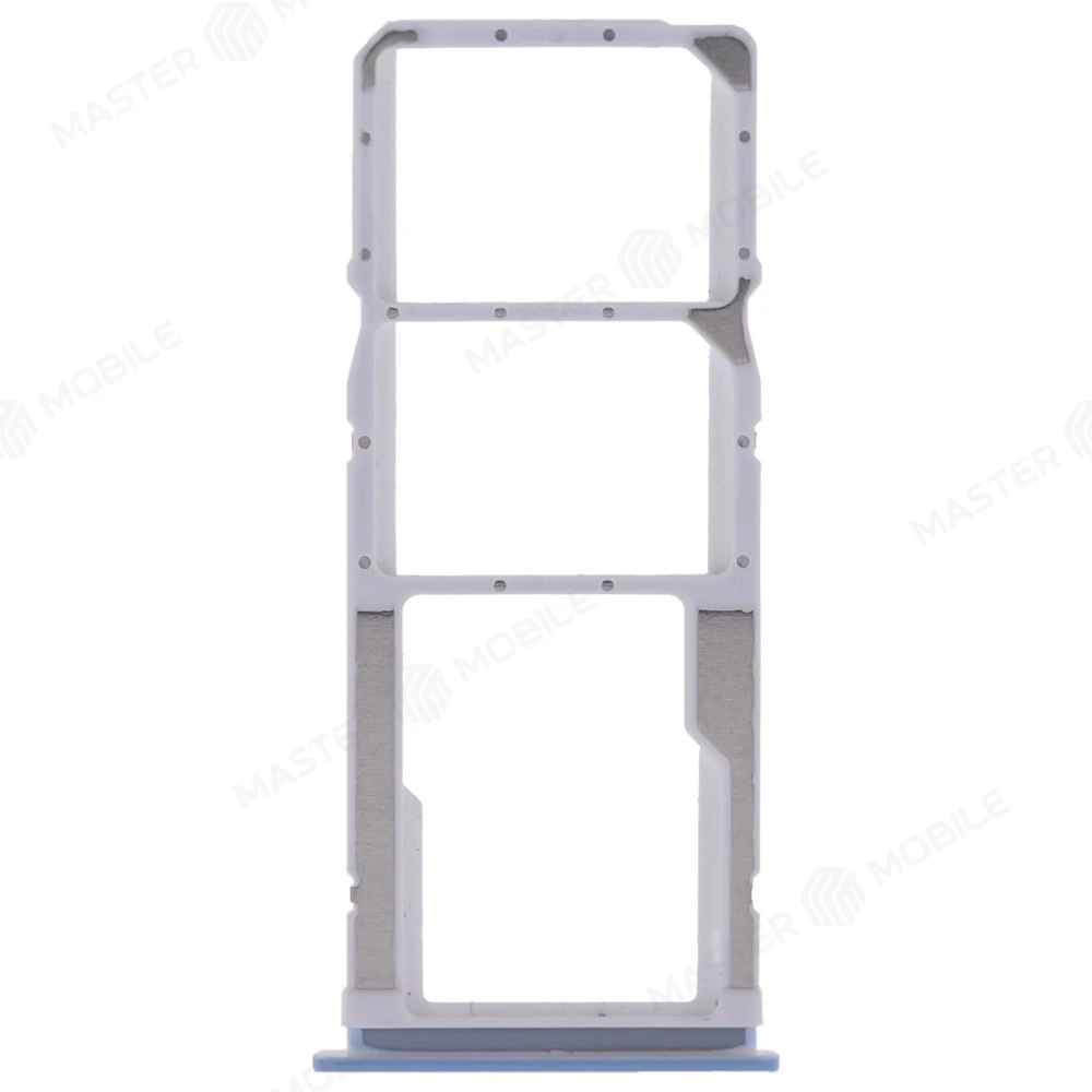 Держатель сим-карты для Xiaomi Redmi Note 9 (M2003J15SG) (голубой)  фото №1