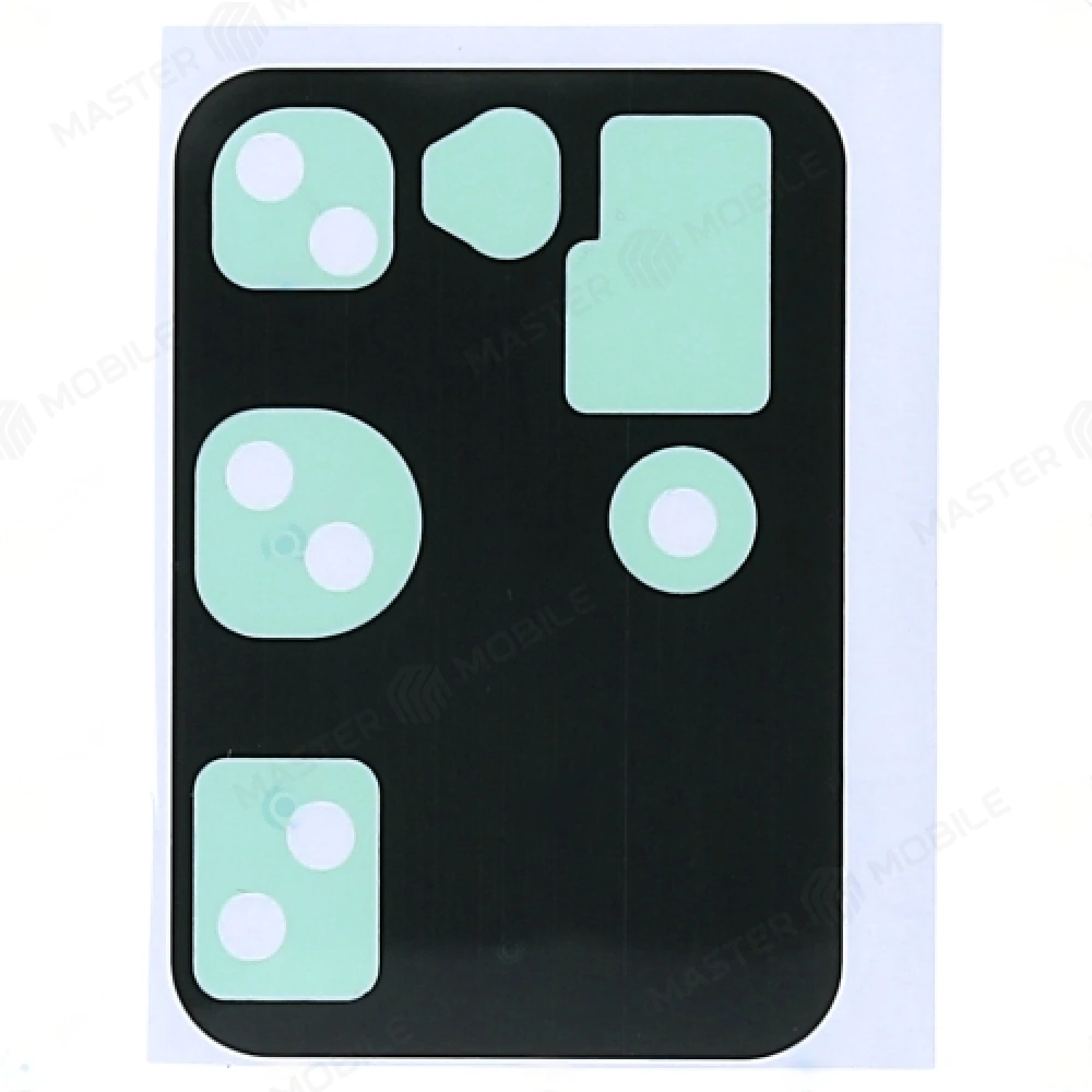 Стекло задней камеры для Samsung G988 Galaxy S20 Ultra (без рамки) (черный) фото №2