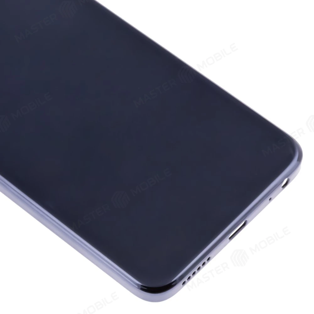 Задняя крышка для Tecno Spark 10C (KI5m) (черный) (в сборе со стеклом камеры) фото №4