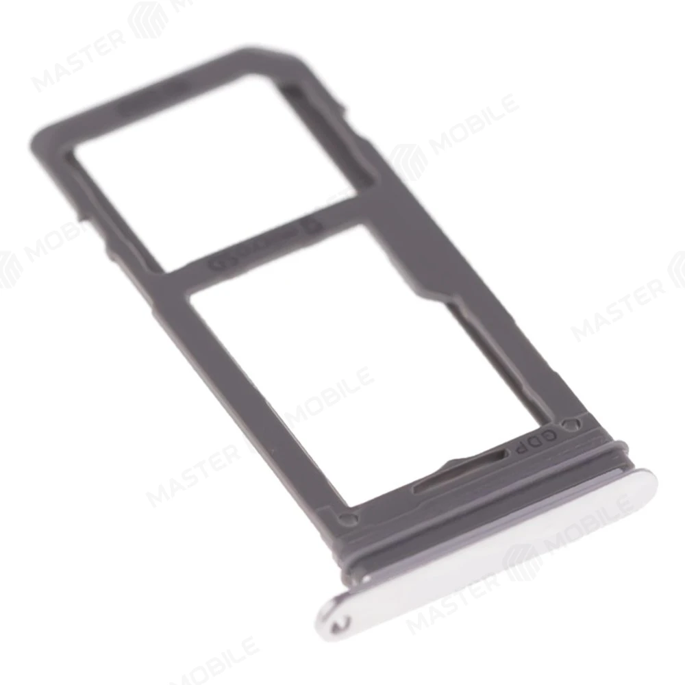 Держатель сим-карты для Samsung G950 Galaxy S8 / G955 Galaxy S8+ (серебристый) фото №3