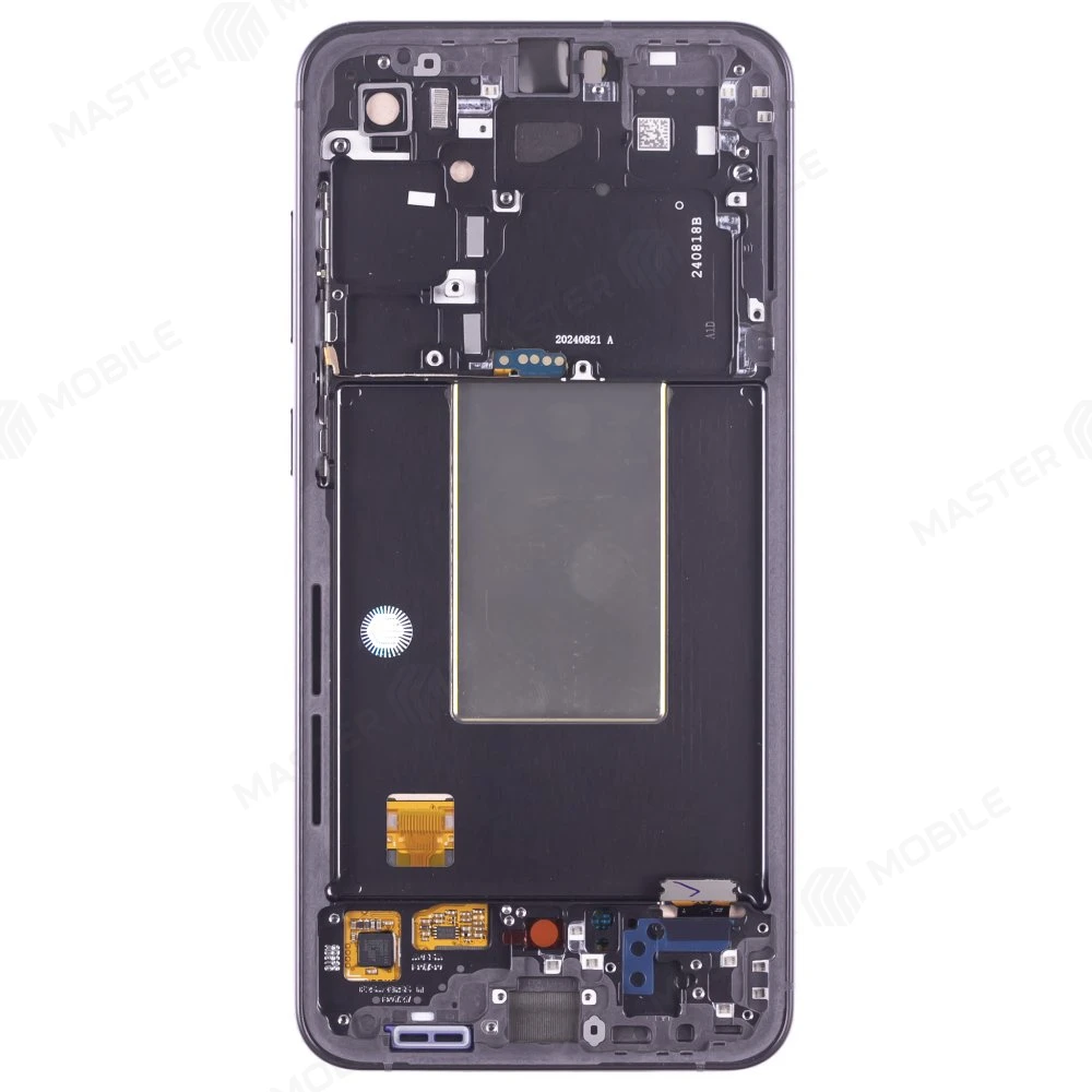 Дисплей для Samsung S721 Galaxy S24 FE + тачскрин (черный) (в рамке) (ORIG100) (возможен дефект ЛКП) фото №2