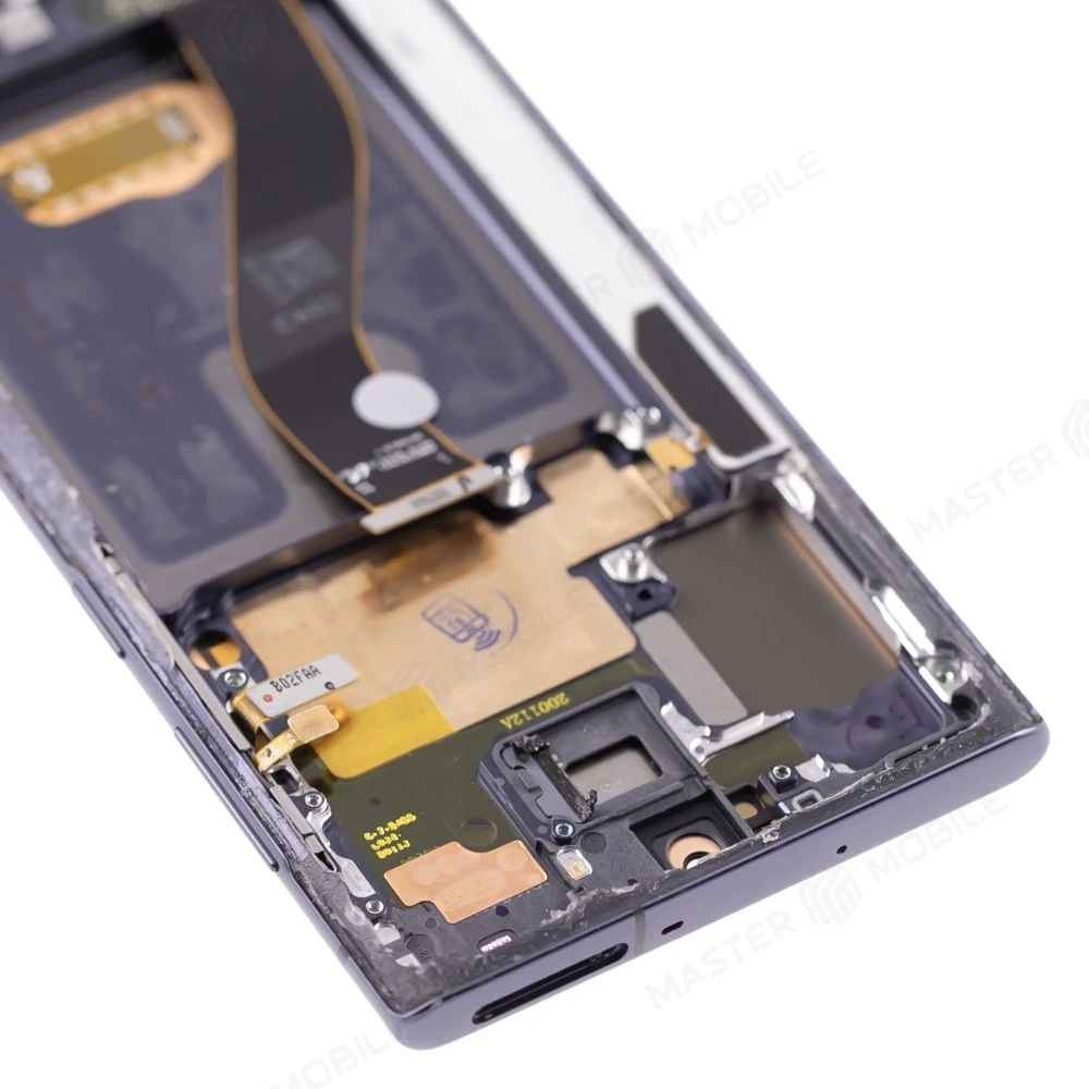 Дисплей для Samsung N970 Galaxy Note 10 + тачскрин (черный) (в рамке) (ORIG100) (возможен дефект ЛКП) фото №3