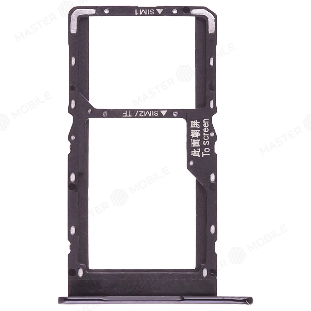 Держатель сим-карты для Huawei Nova Y71 (MGA-LX9N) (черный) фото №1