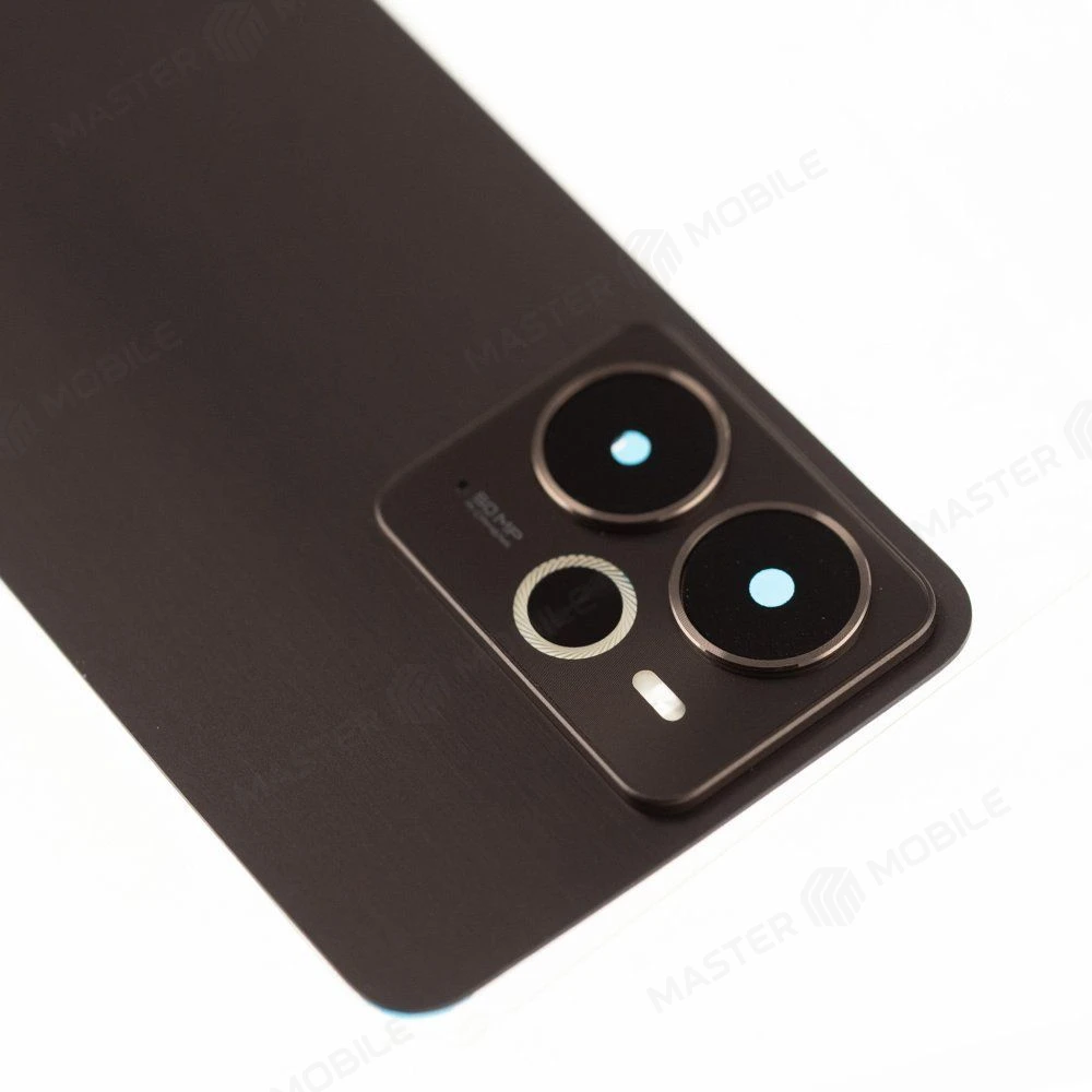 Задняя крышка для Realme 14 (RMX5070) (коричневый) (в сборе со стеклом камеры)  фото №3