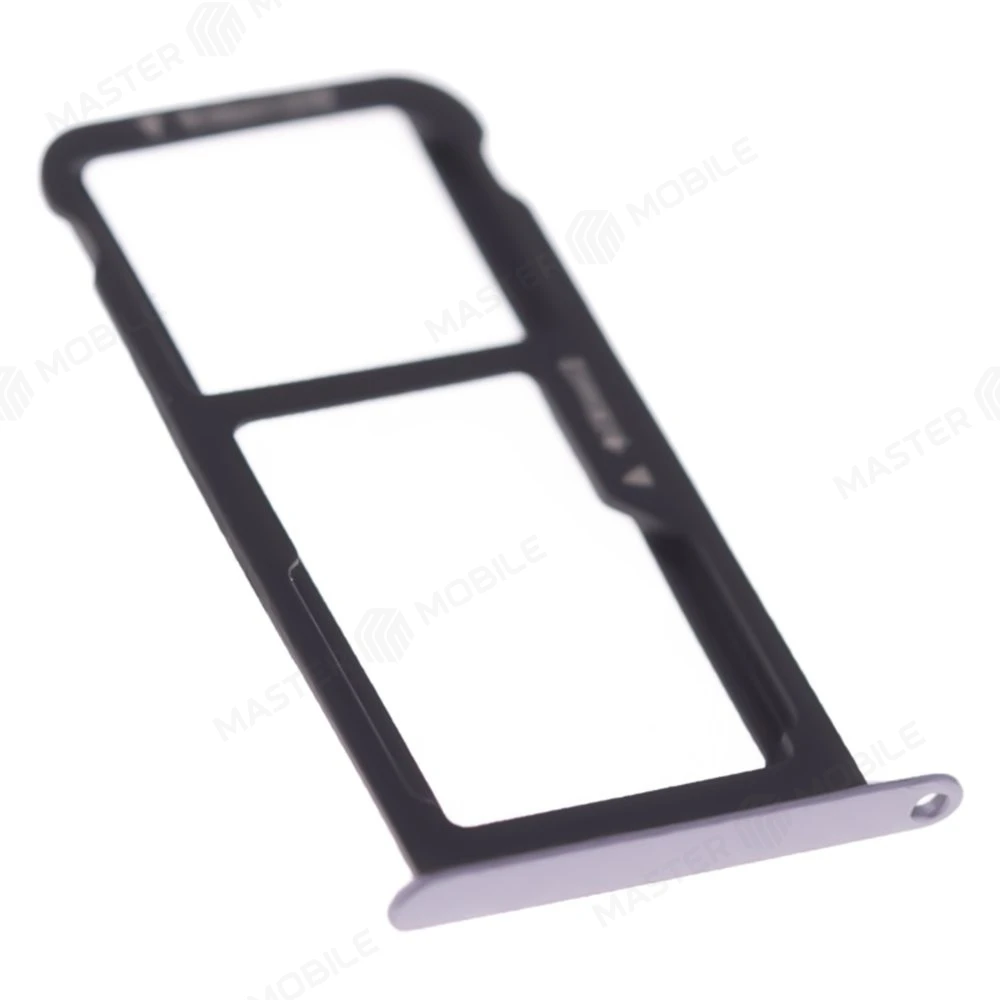 Держатель сим-карты для Huawei P10 Lite (WAS-L03T/WAS-LX1) (серый) фото №3