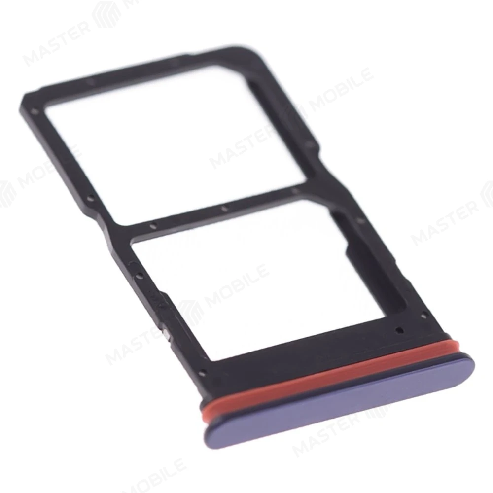 Держатель сим-карты для Huawei Honor X8 (TFY-LX1) (синий) фото №3