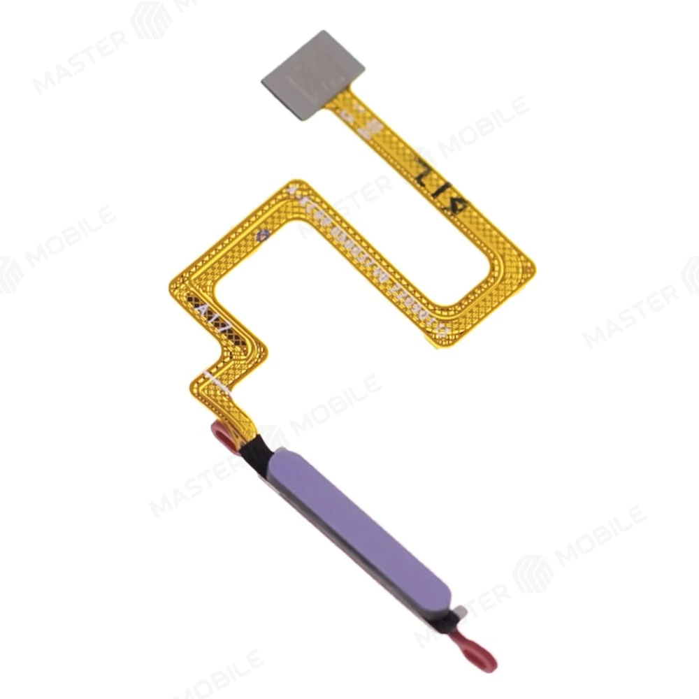 Шлейф для Samsung A226 Galaxy A22 5G/A226 Galaxy A22s 5G с комп. + сканер отпечатка пальца (фиолетовый) фото №3