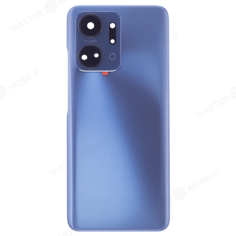 Задняя крышка для Huawei Honor X7a (RKY-LX1) (синий) (в сборе со стеклом камеры) фото №1