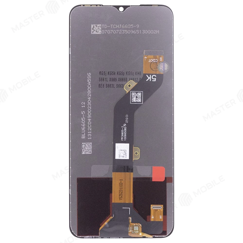 Дисплей для Infinix Hot 12i (X665B) / Hot 20i (X665E) / Smart 6 HD (X6512) + тачскрин (черный) (COF) фото №2