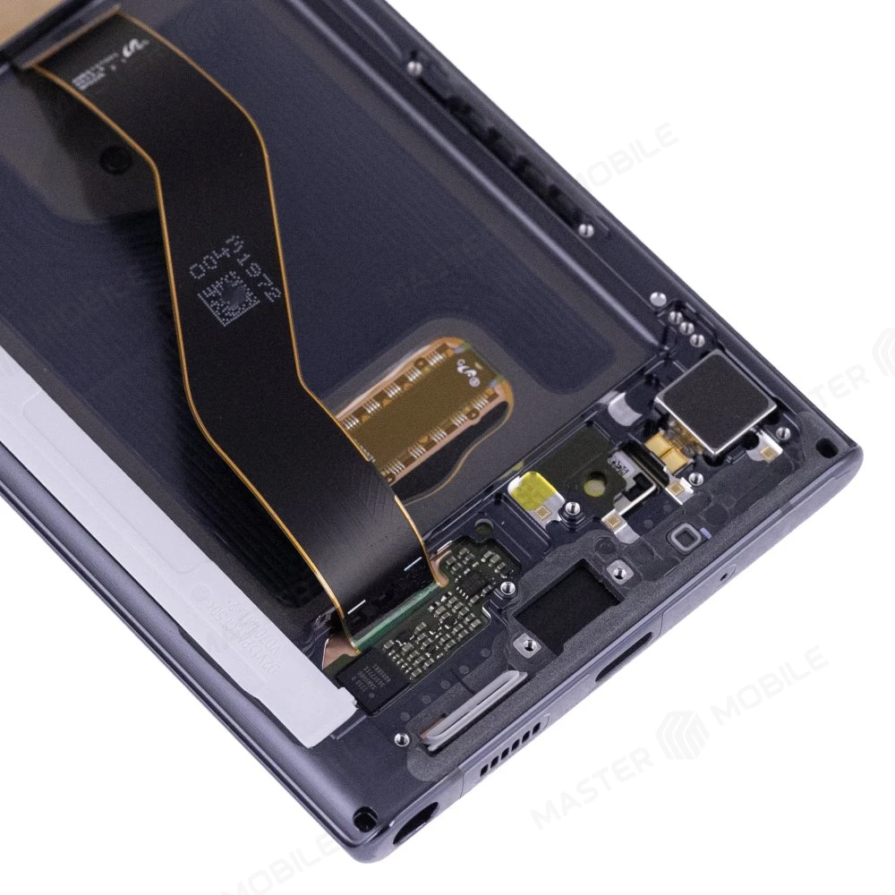 Дисплей для Samsung N975 Galaxy Note 10+ / N976 Galaxy Note 10+ 5G + тачскрин (черный) (в рамке) (ORIG100) (возможен дефект ЛКП) фото №4