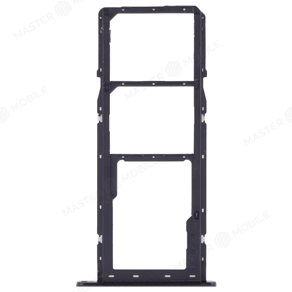 Держатель сим-карты для Samsung M115 Galaxy M11 (черный) фото №2