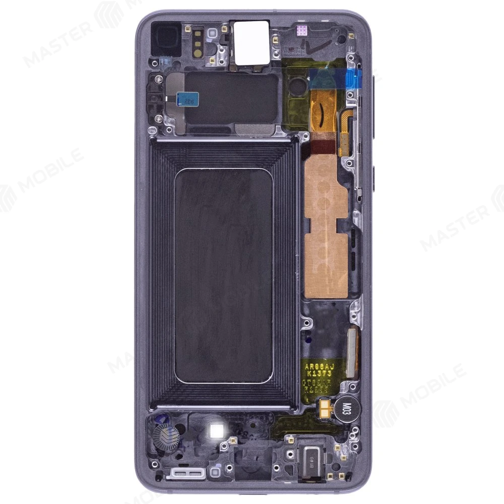 Дисплей для Samsung G970 Galaxy S10e + тачскрин (черный) (в рамке) (ORIG100) (возможен дефект ЛКП) фото №2