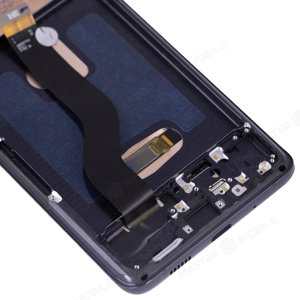 Дисплей для Samsung G985 Galaxy S20+ / G986 Galaxy S20+ 5G + тачскрин (черный) (в рамке) (OLED) (Full Size) фото №4