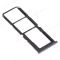Держатель сим-карты для OPPO A16 (CPH2269) (черный) фото №3