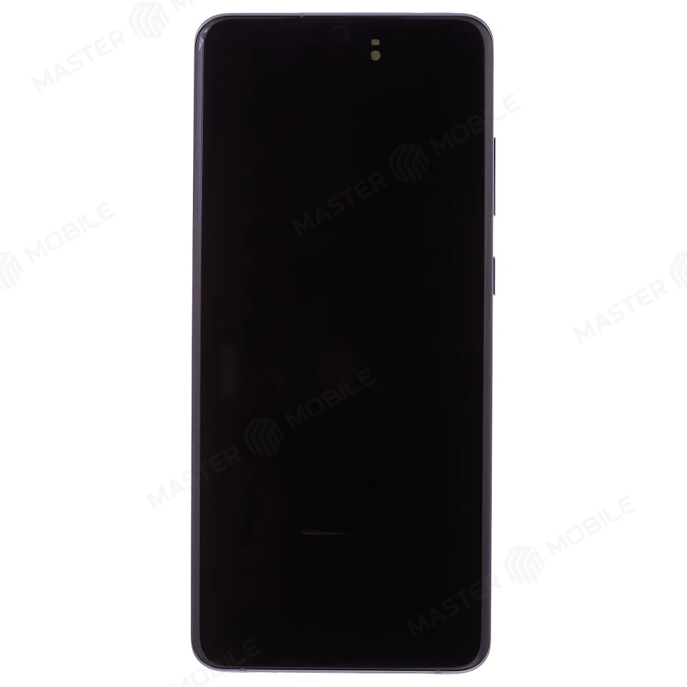 Дисплей для Samsung G988 Galaxy S20 Ultra + тачскрин (черный) (в рамке) (ORIG100) (возможен дефект ЛКП) фото №1