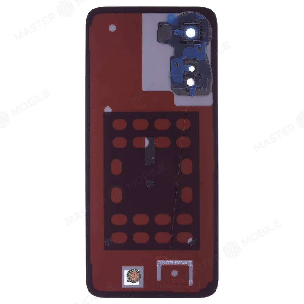 Задняя крышка для Huawei Honor X5 Plus (WOD-LX1) (черный) (в сборе со стеклом камеры) фото №2