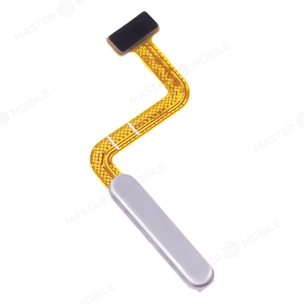 Шлейф для Samsung M317 Galaxy M31s / M515 Galaxy M51 с комп. + сканер отпечатка пальца (кнопка включения) (белый) фото №3