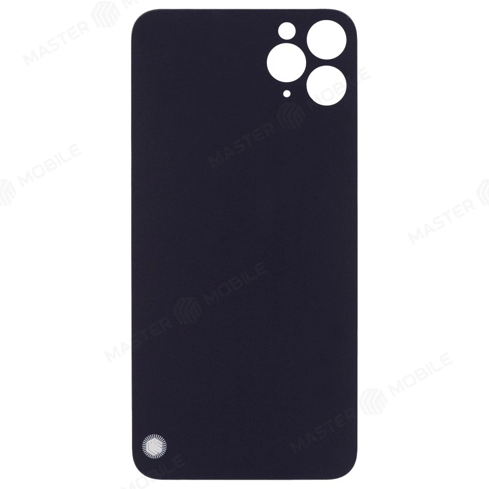 Задняя крышка для Apple iPhone 11 Pro Max (зеленый) (с широким отверстием) (Premium) фото №2