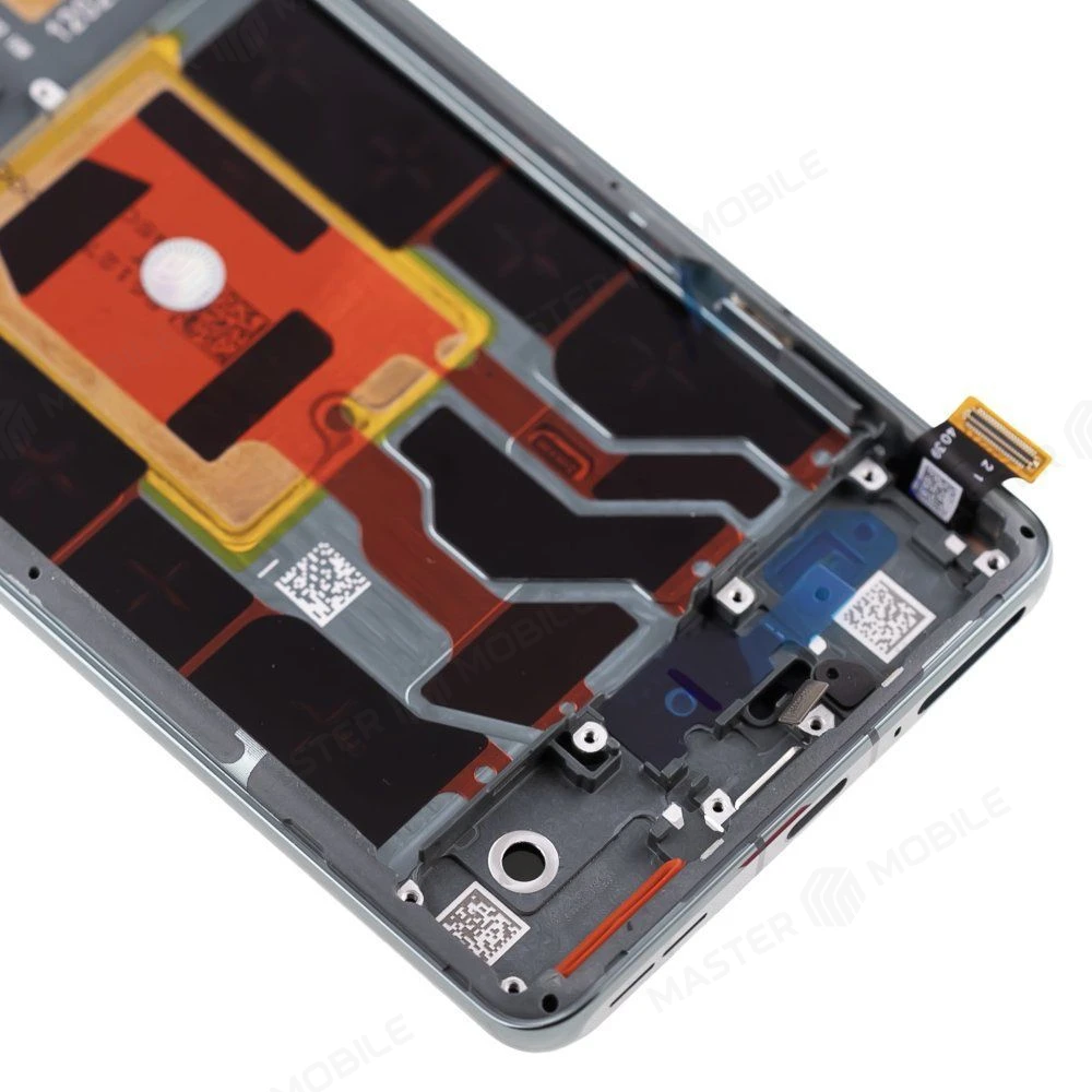 Дисплей для OnePlus 12 (PJD110) + тачскрин (зеленый) (в рамке) (ORIG100) (SP) фото №4