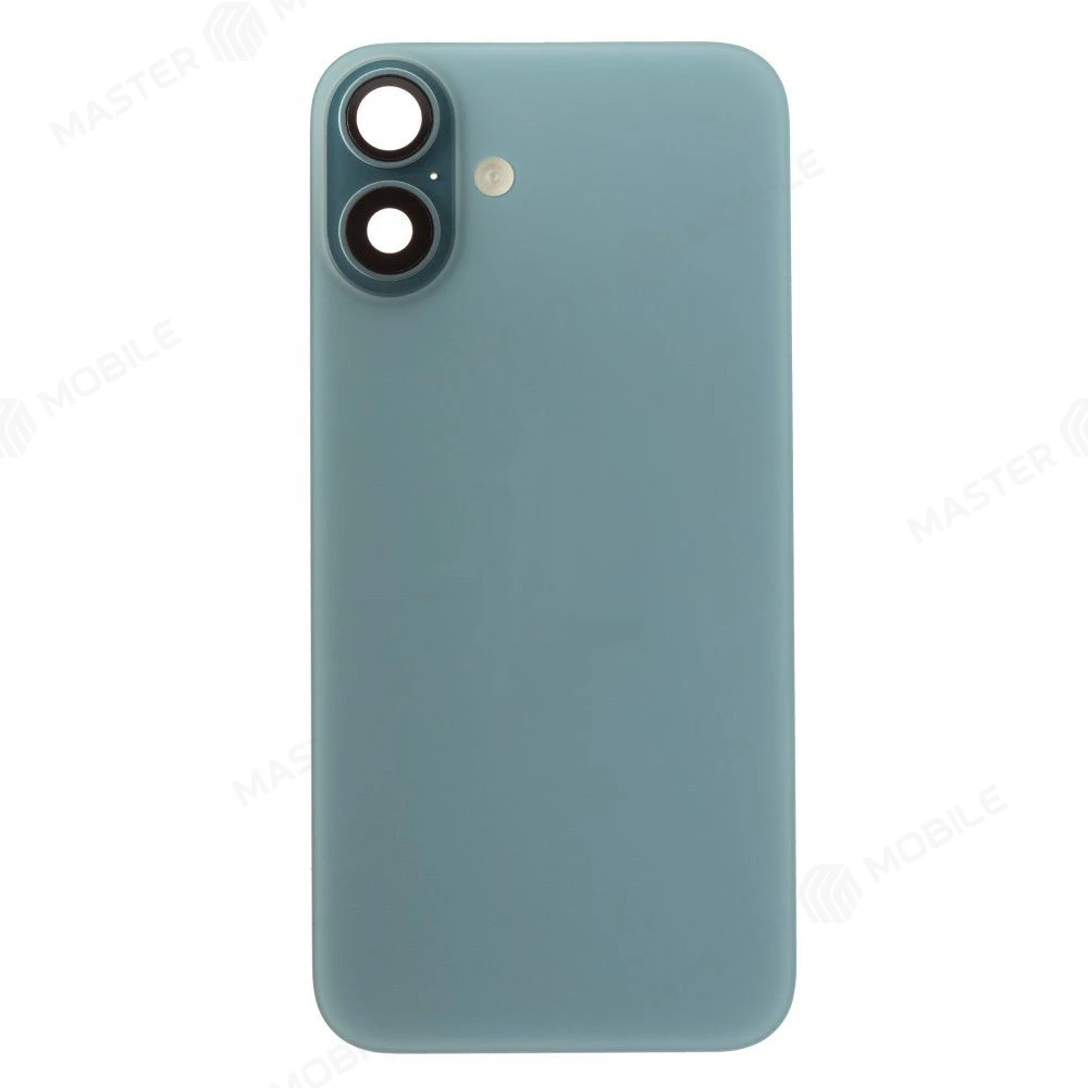 Задняя крышка для Apple iPhone 16 Plus (зеленый) (в сборе) (ORIG100) (Снятый) (возможен дефект ЛКП) фото №1