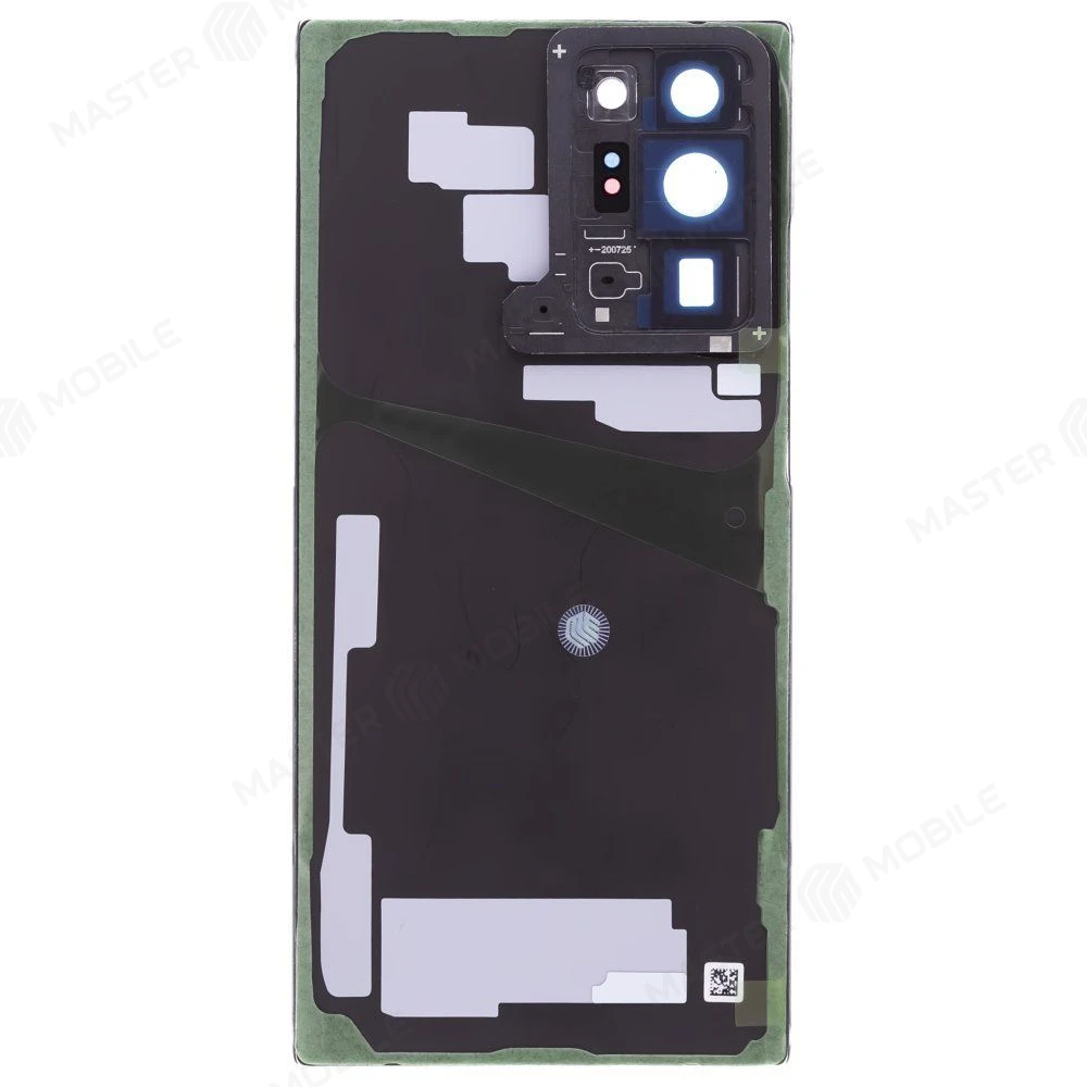 Задняя крышка для Samsung N985 Galaxy Note 20 Ultra / N986 Galaxy Note 20 Ultra 5G (черный) (в сборе со стеклом камеры) (ORIG100) фото №2