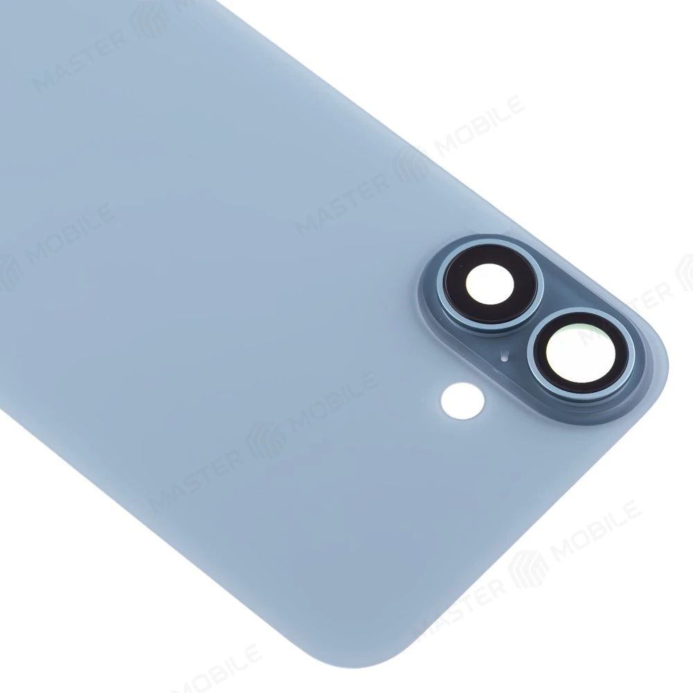 Задняя крышка для Apple iPhone 16 Plus (зеленый) (в сборе со стеклом камеры) (Premium)  фото №3