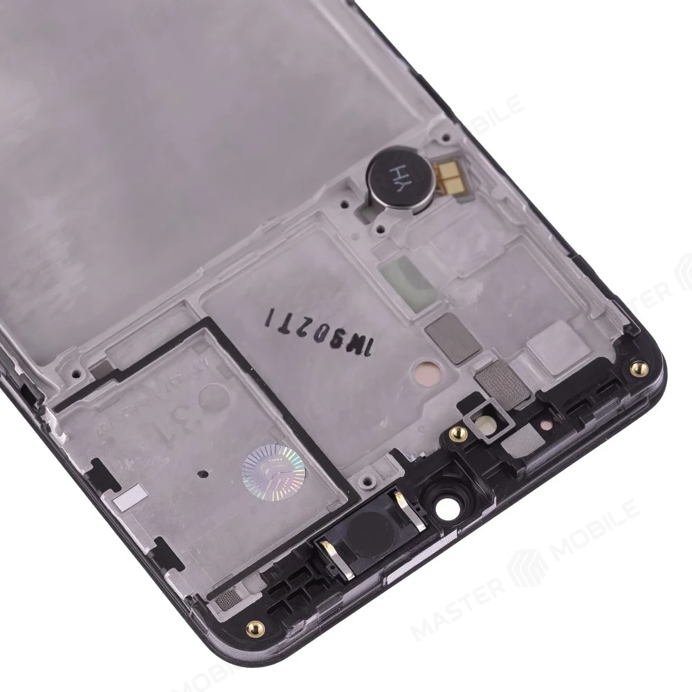 Дисплей для Samsung A315 Galaxy A31 + тачскрин (черный) (в рамке) (ORIG100) (SP) фото №3