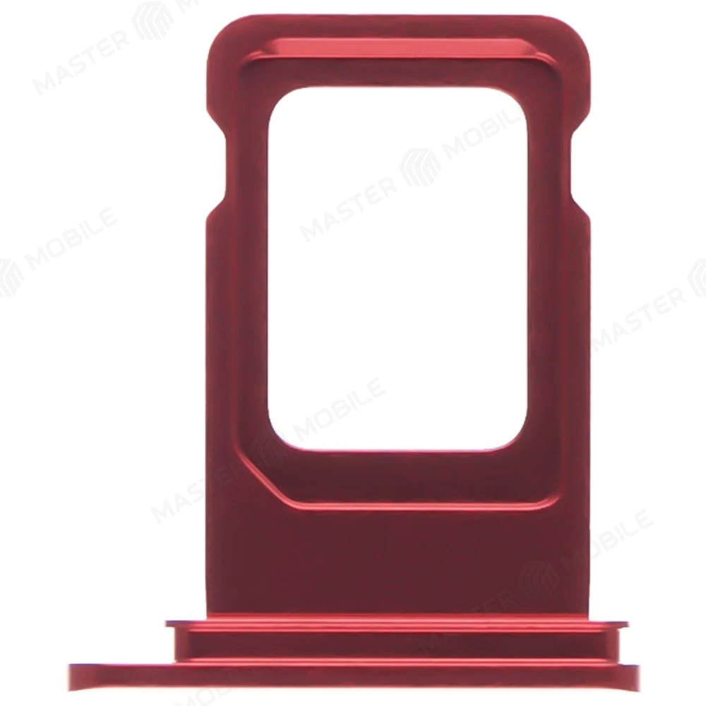 Держатель сим-карты для Apple iPhone 11 (красный) фото №1