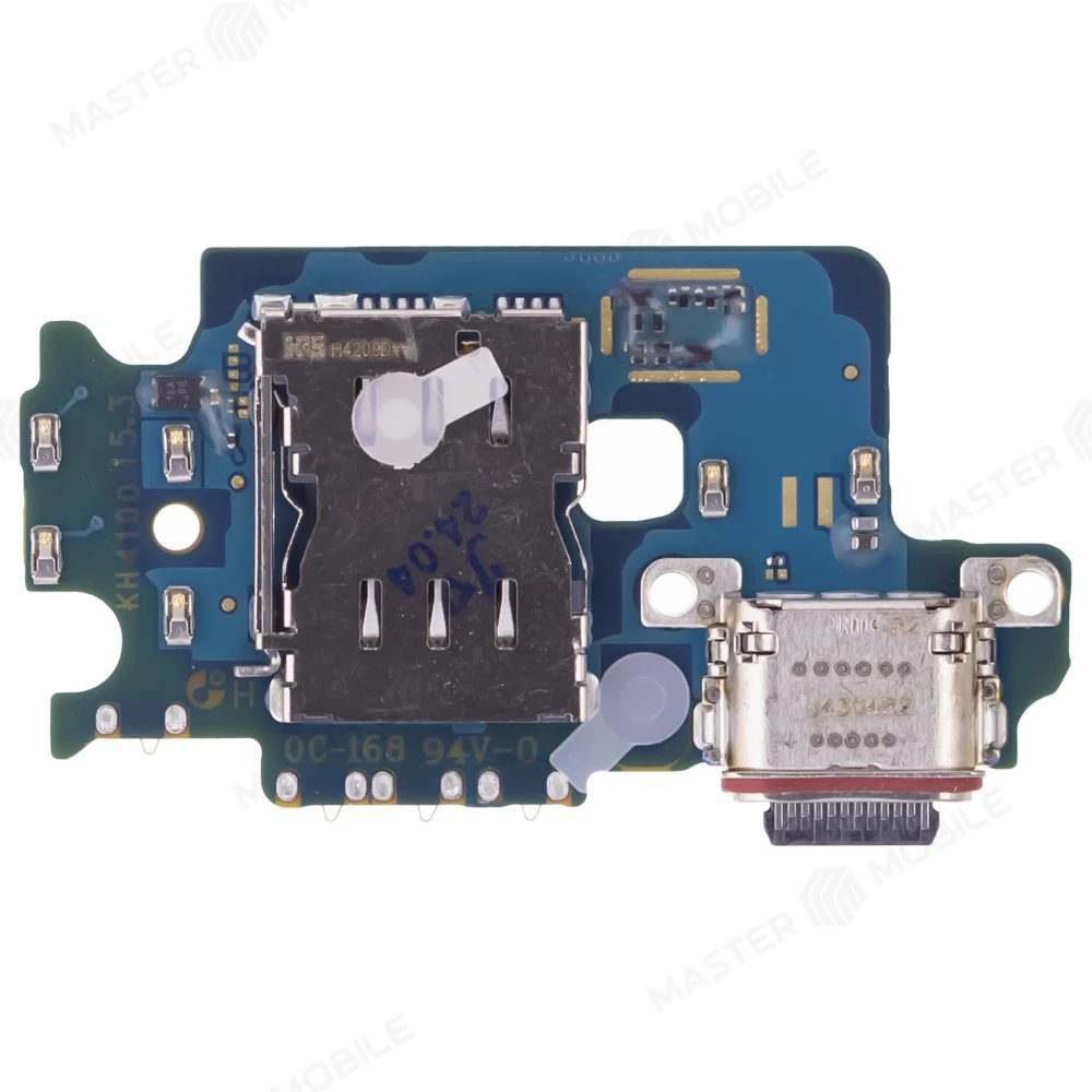 Нижняя плата для Samsung S921 Galaxy S24 с комп. + разъем зарядки + микрофон+ разъем SIM (ORIG100) фото №2