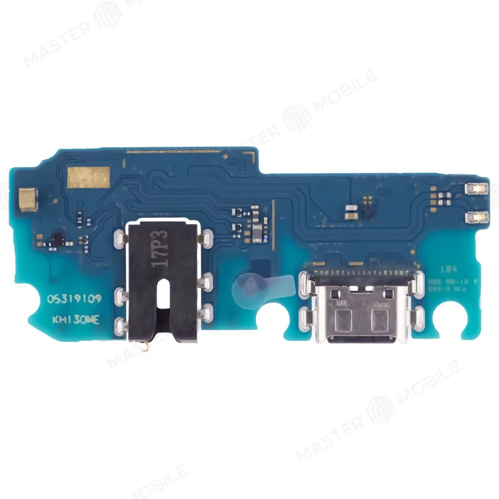 Нижняя плата для Samsung A127 Galaxy A12 Nacho с комп. + разъем зарядки + разъем гарнитуры + микрофон (ORIG100) фото №2