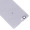 Задняя крышка для Sony D5503 Xperia Z1 Compact (белый) фото №3