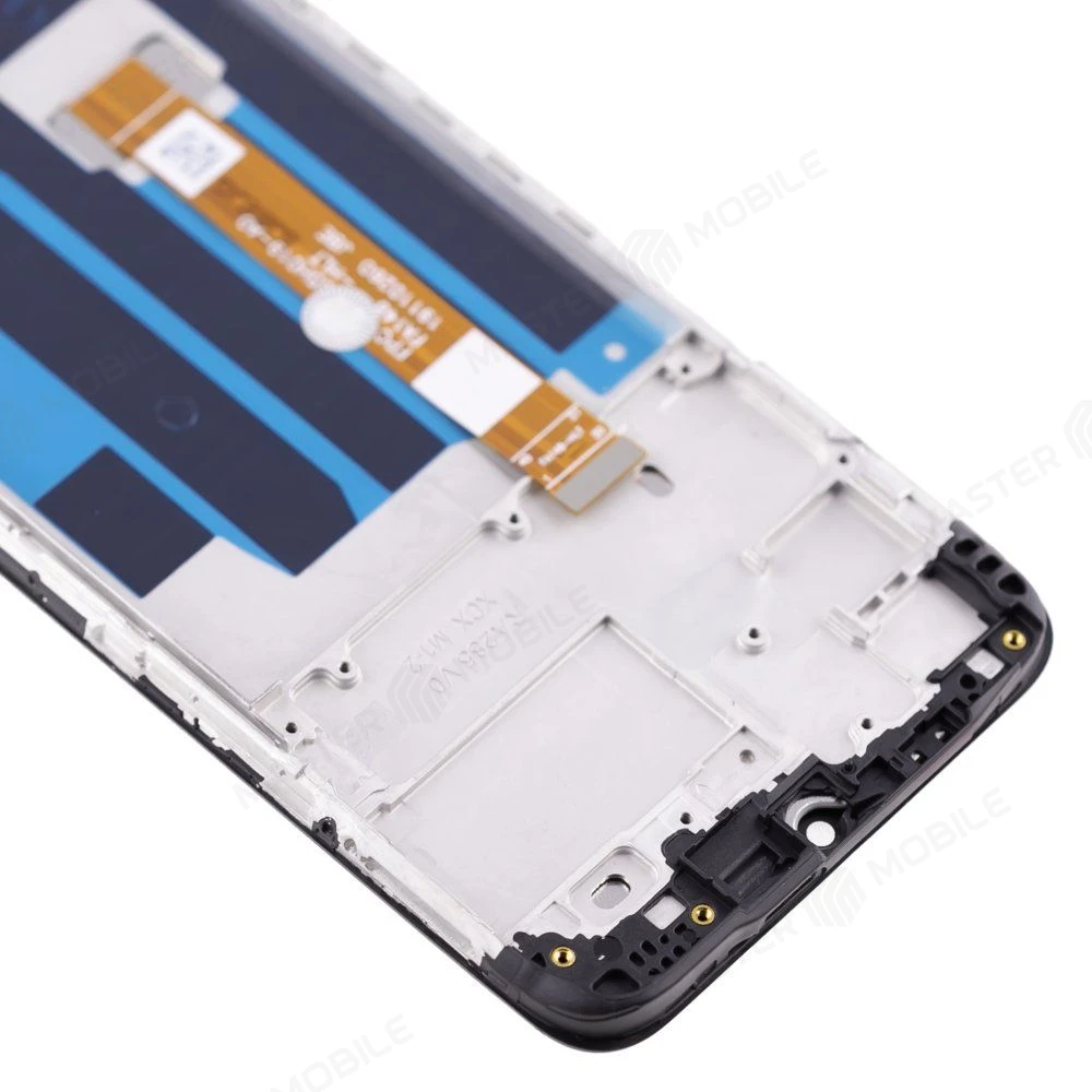 Дисплей для Realme C3 (RMX2020) + тачскрин (черный) (в рамке) (ORIG) фото №3