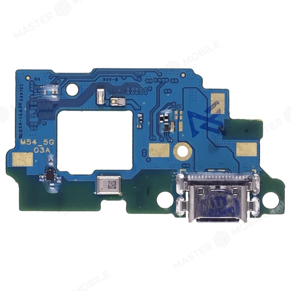 Нижняя плата для Samsung M546 Galaxy M54 5G с комп. + разъем зарядки + микрофон (ORIG100)  фото №2
