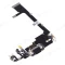 Шлейф для Apple iPhone 11 Pro с комп. + разъем зарядки + микрофон (черный)  фото №3