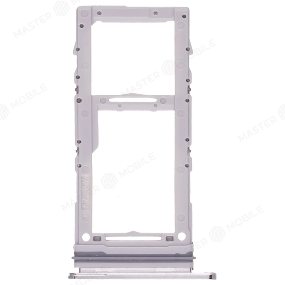 Держатель сим-карты для Samsung G980 Galaxy S20 / G985 Galaxy S20+ / G988 Galaxy S20 Ultra (серебристый) фото №2