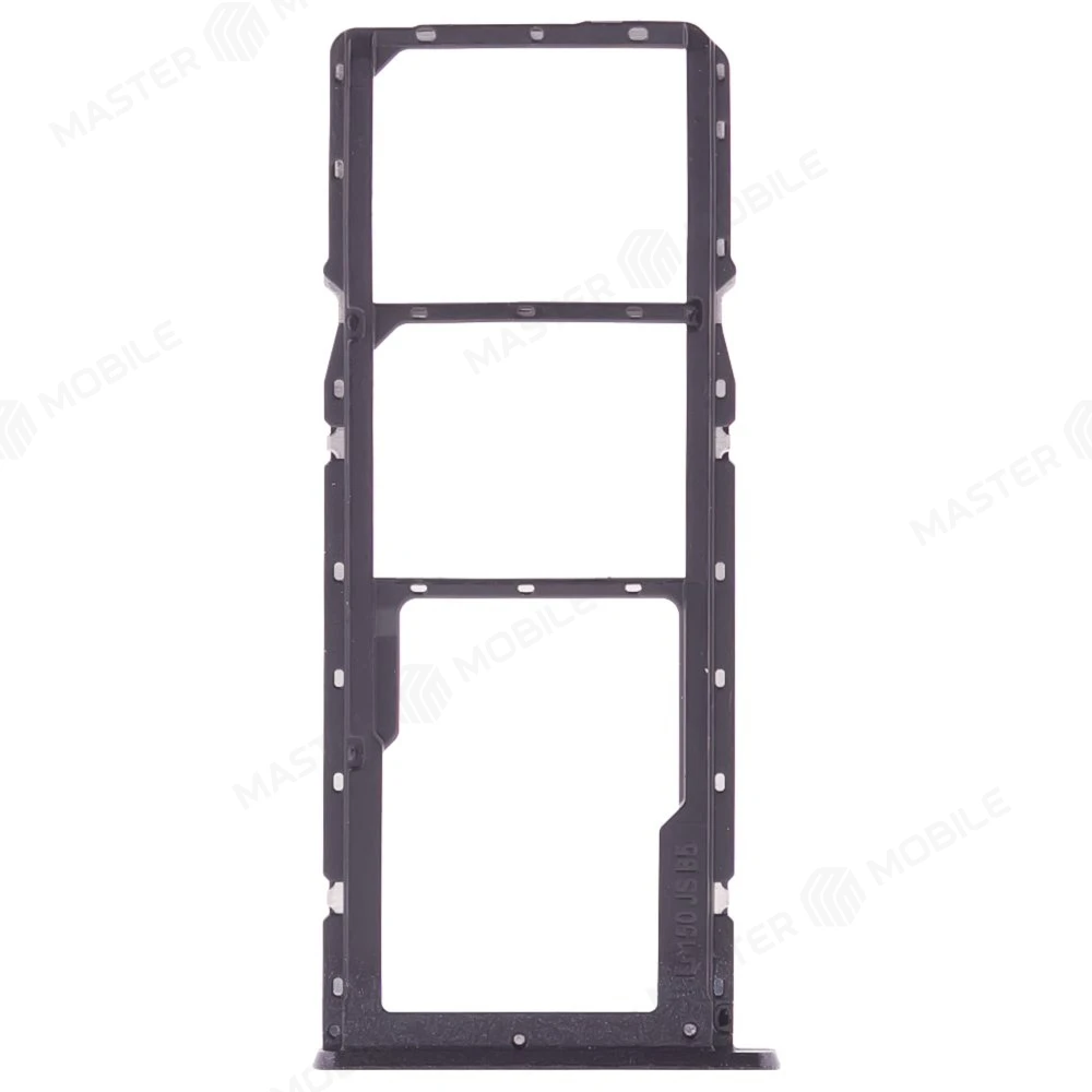 Держатель сим-карты для Realme C35 (RMX3511) (черный) фото №2