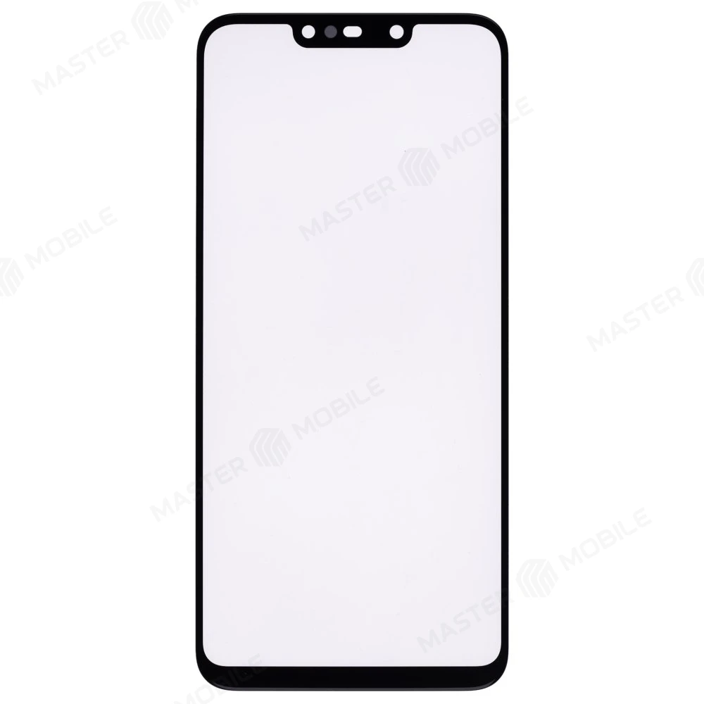 Стекло модуля для Huawei Mate 20 Lite (SNE-LX1) + OCA (черный)  фото №1