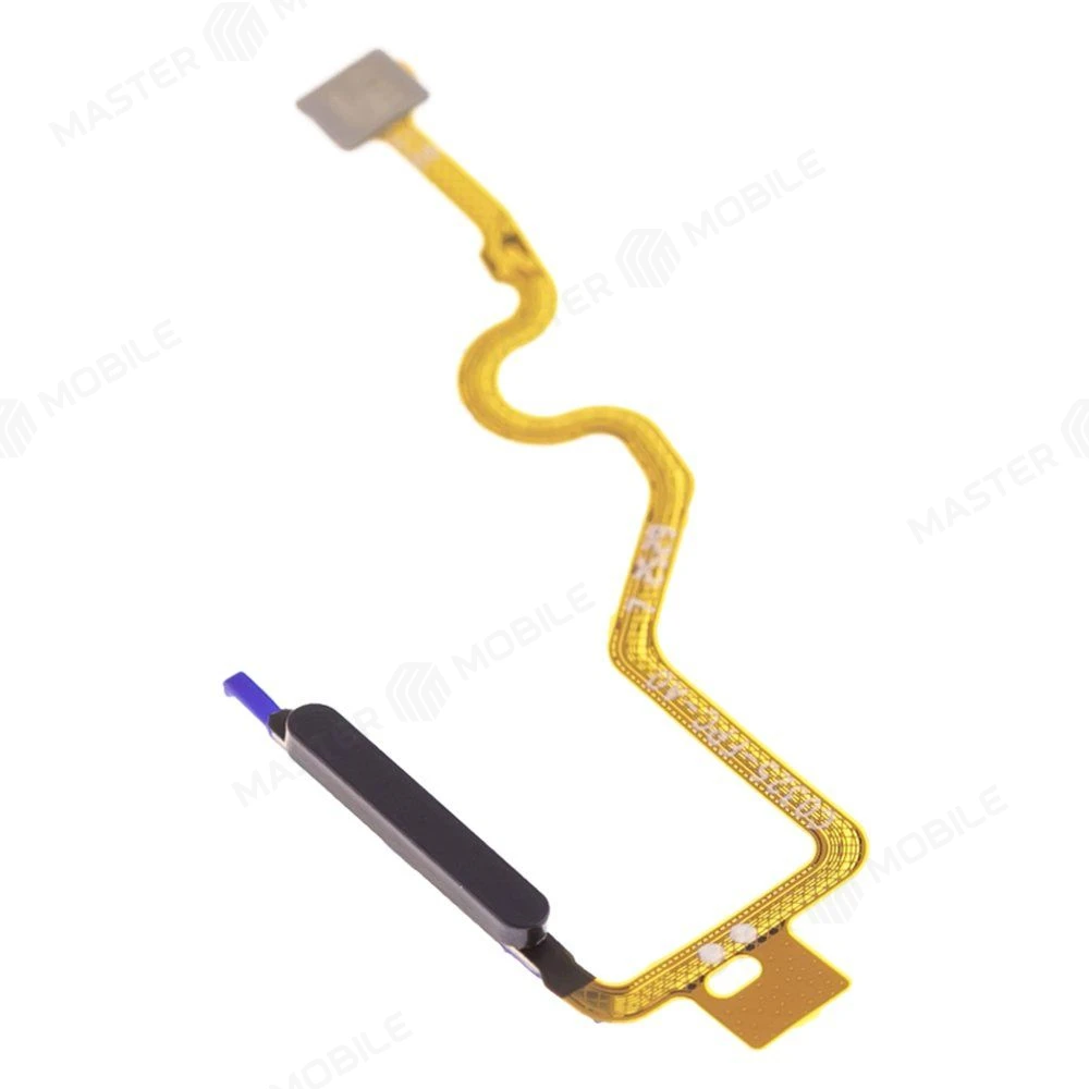 Шлейф для Infinix Hot 60 5G (X6726) с комп. + сканер отпечатка пальца (черный) фото №3