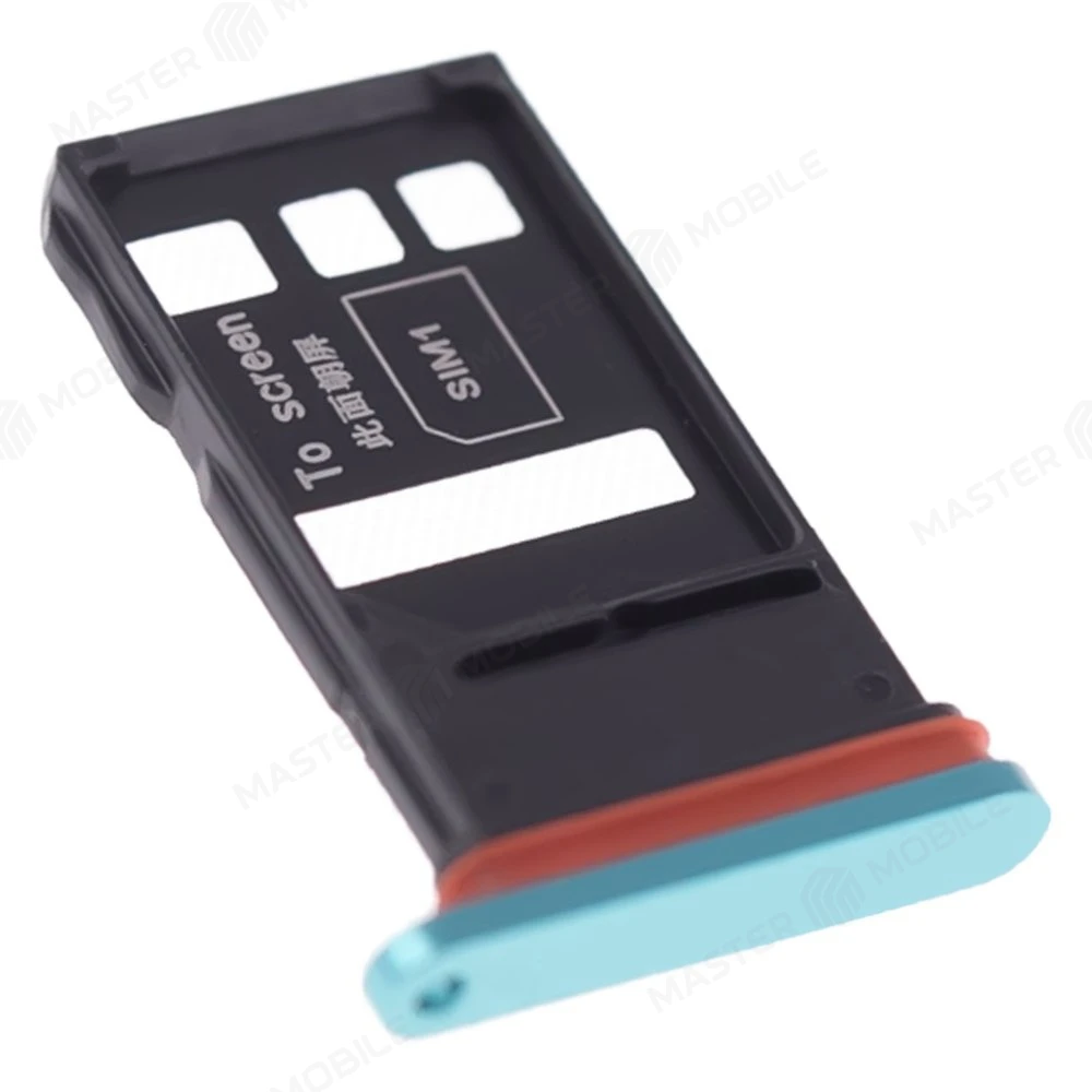 Держатель сим-карты для Huawei Honor 30 Pro+ (EBG-AN10) (зеленый) фото №3