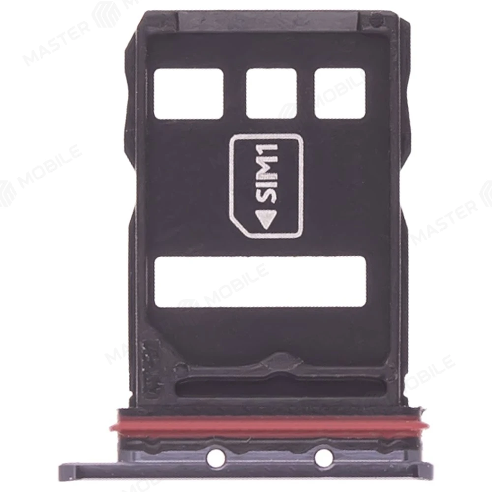 Держатель сим-карты для Huawei P50 (ABR-LX9) (черный) фото №1