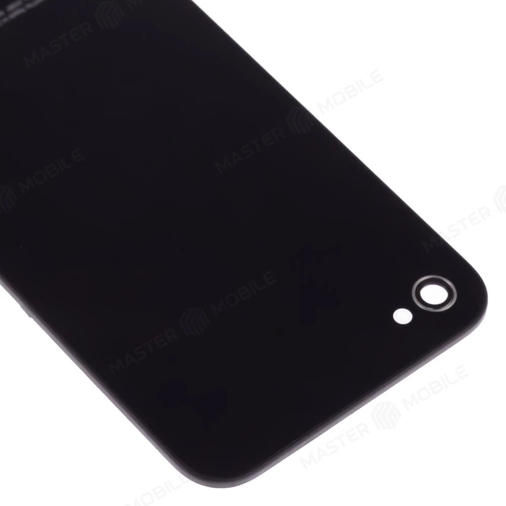 Задняя крышка для Apple iPhone 4 (черный)  фото №3