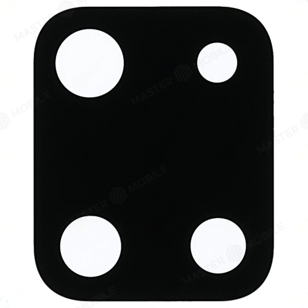 Стекло задней камеры для Samsung N770 Galaxy Note 10 Lite (без рамки) (черный) 