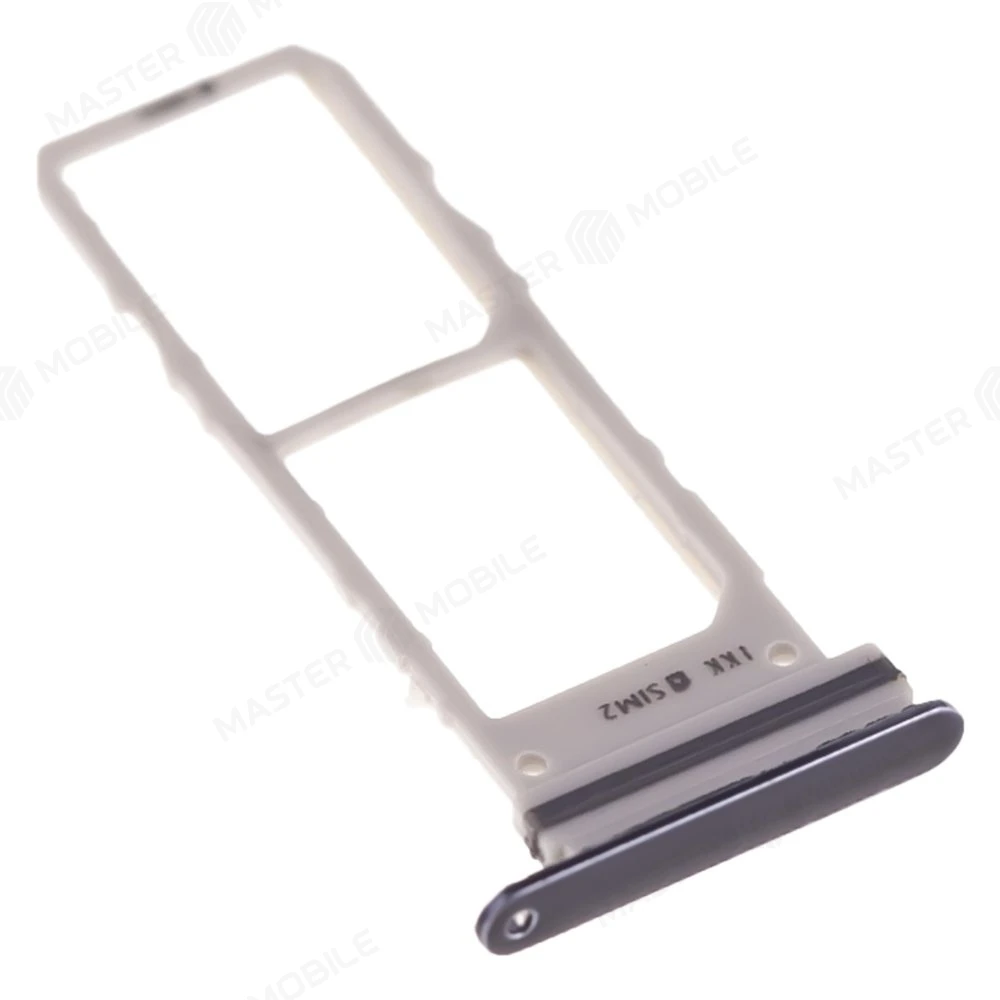 Держатель сим-карты для Samsung N970 Galaxy Note 10 (черный) фото №3