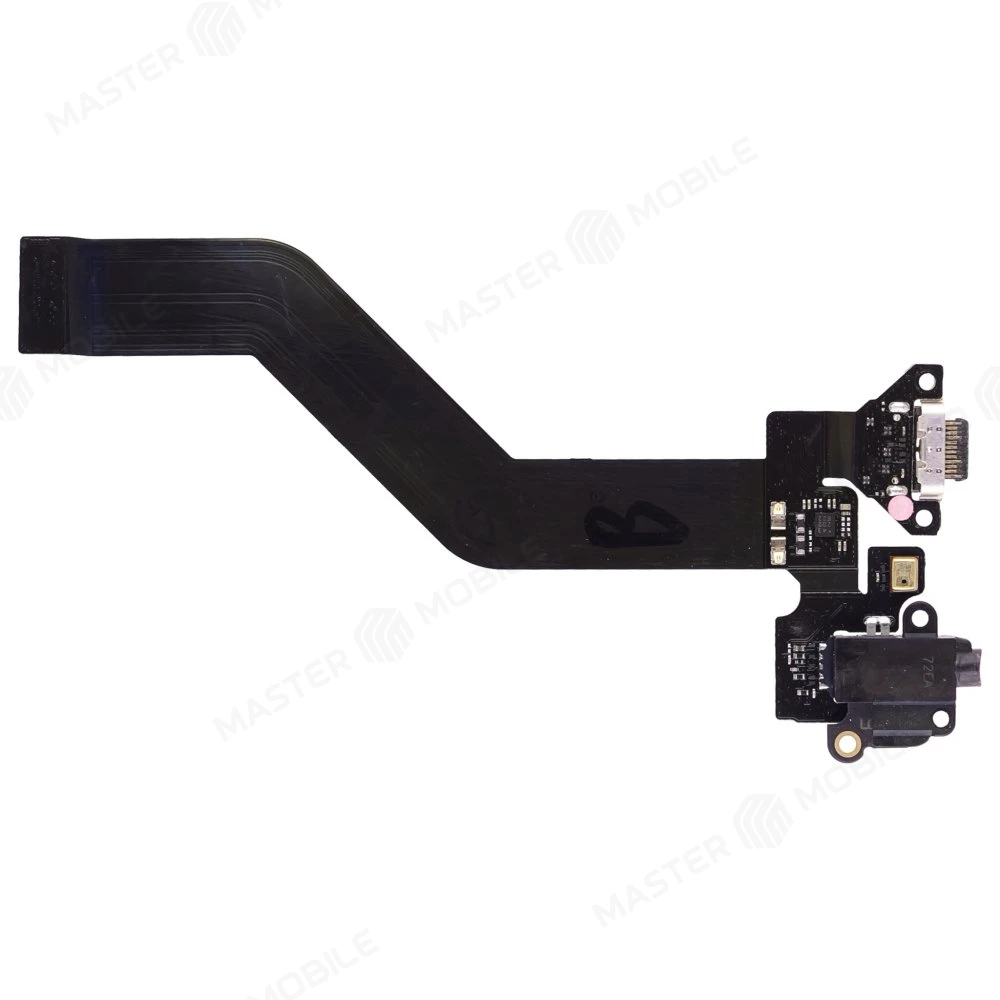 Шлейф для Meizu Pro 6 с комп. + разъем зарядки + разъем гарнитуры + микрофон  фото №1