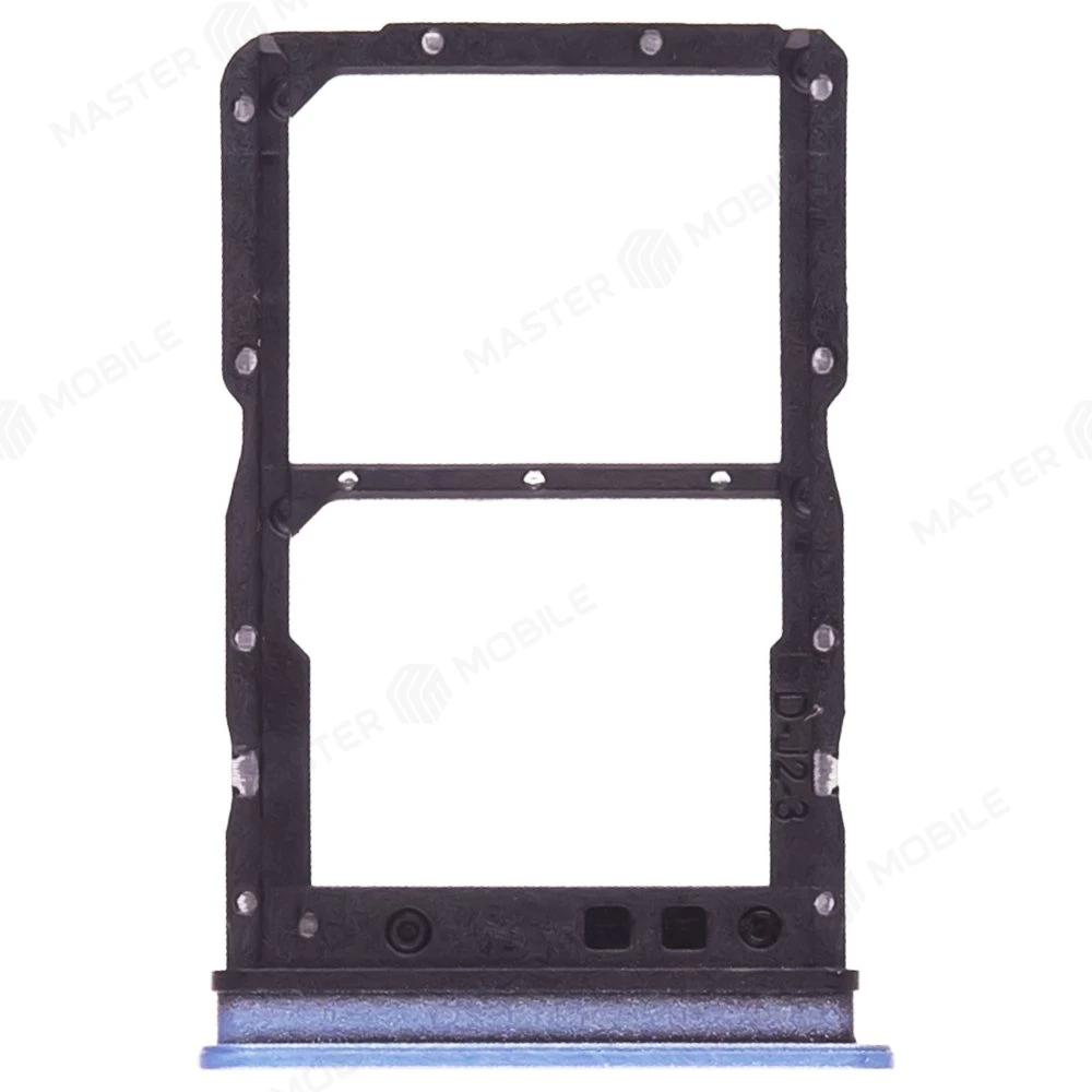 Держатель сим-карты для Huawei Honor X8a (CRT-LX1) / Honor 90 Lite (CRT-NX1) (голубой) фото №2