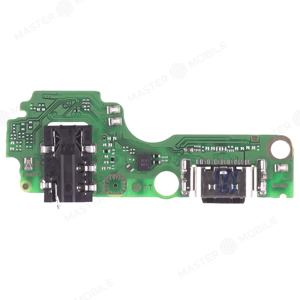 Нижняя плата для Tecno Spark 30C 4G (KL5) с комп. + разъем зарядки + микрофон  фото №1