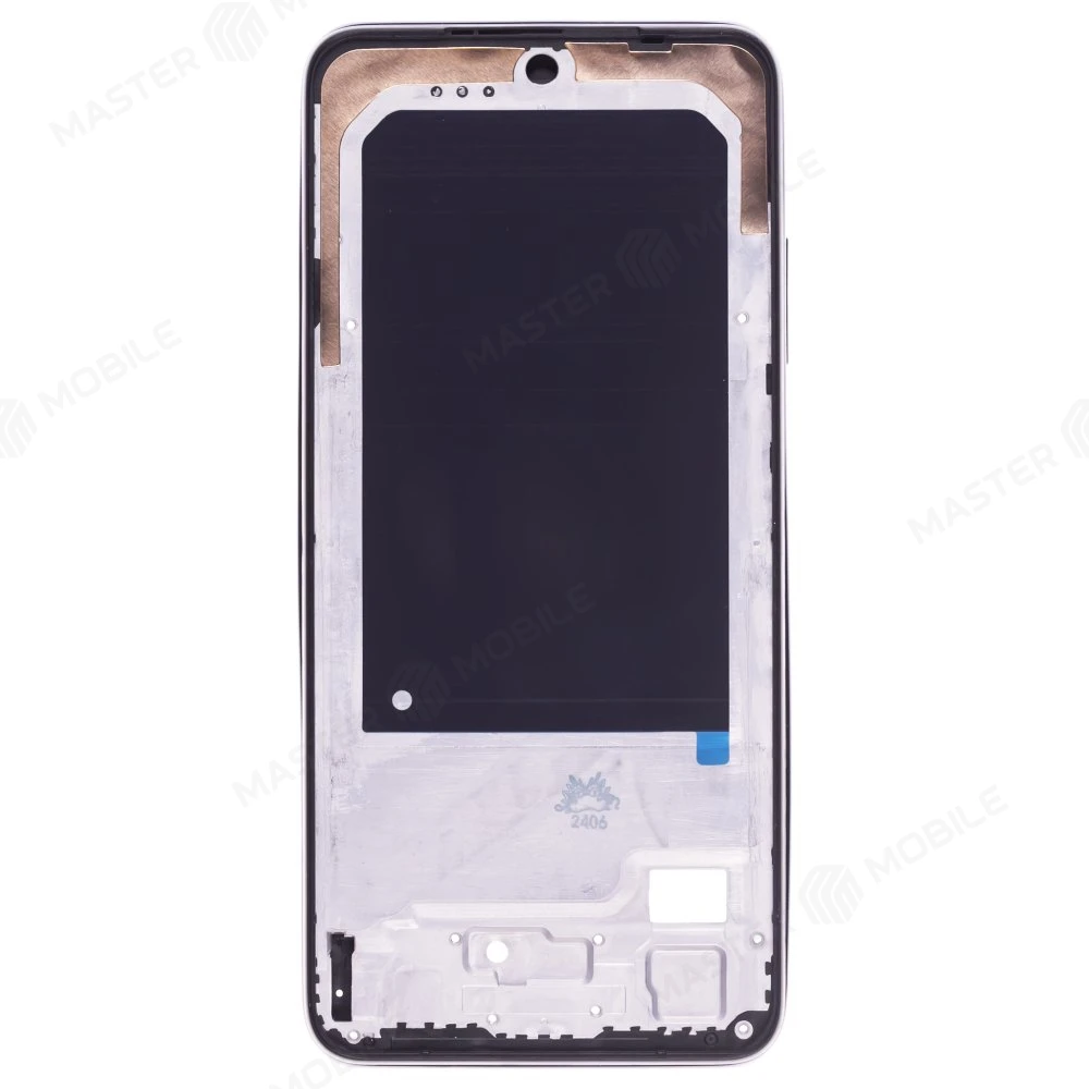 Рамка дисплея для Xiaomi Redmi Note 10 4G (M2101K7AG) / Redmi Note 10S (M2101K7BG) / Poco M5s (2207117BPG) (черный) фото №1