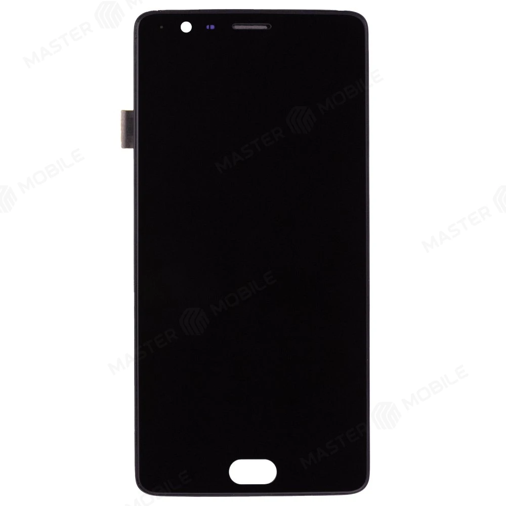 Дисплей для OnePlus 3 / 3T + тачскрин (черный) (в рамке) (In-Cell) фото №1