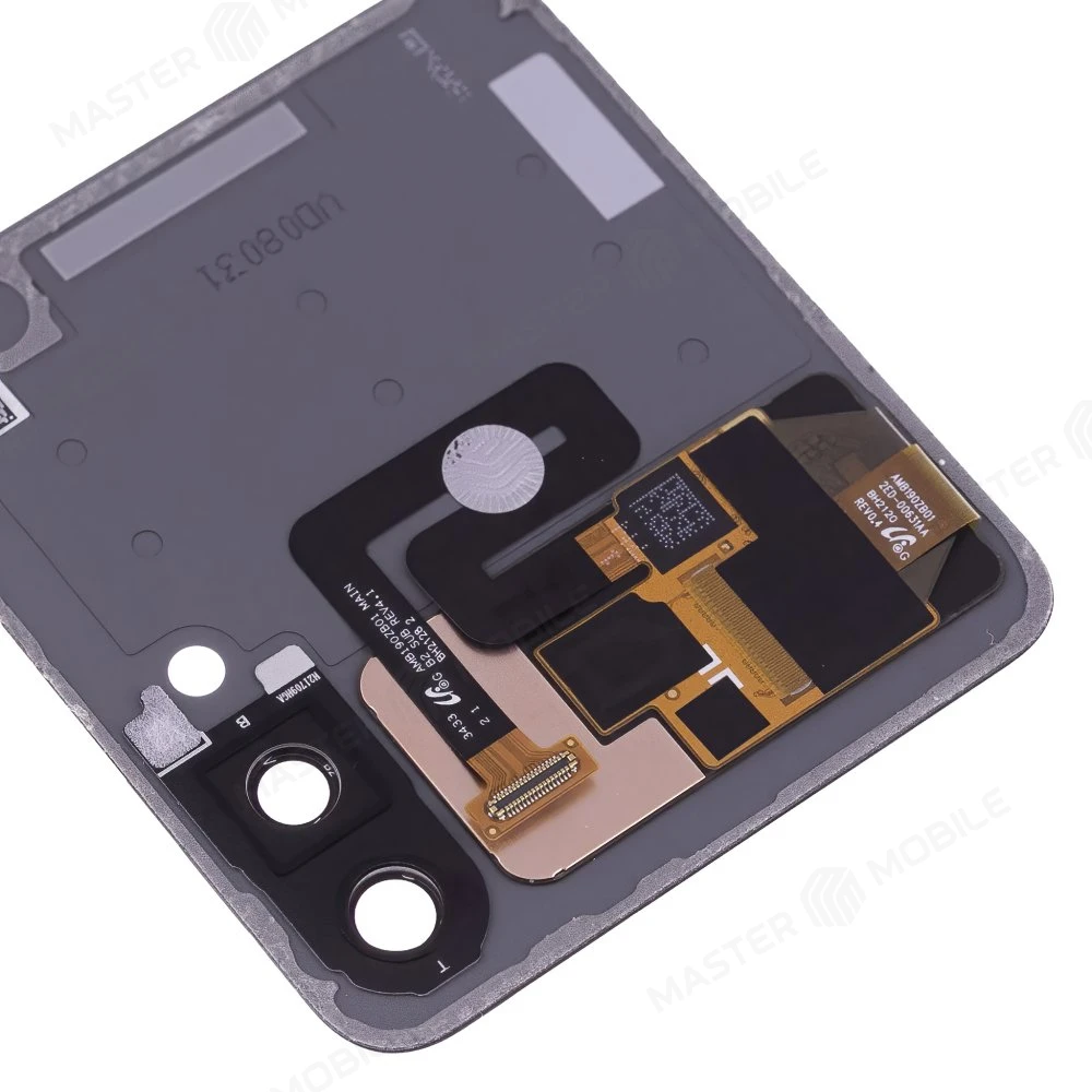 Дисплей для Samsung F711 Galaxy Z Flip 3 + тачскрин (внешний) (бежевый) (ORIG100) (возможен дефект ЛКП) фото №3