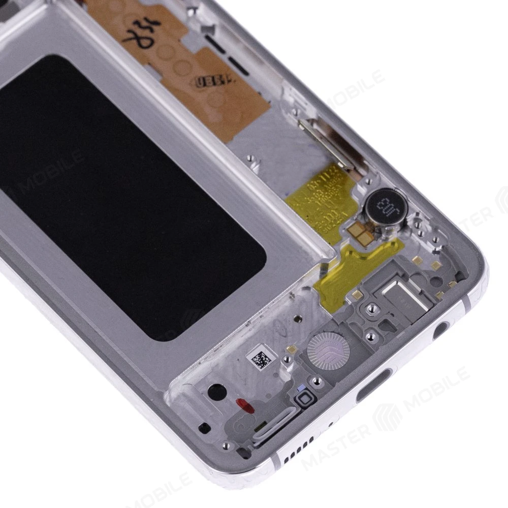 Дисплей для Samsung G970 Galaxy S10e + тачскрин (серебристый) (в рамке) (ORIG100) (возможен дефект ЛКП) фото №4